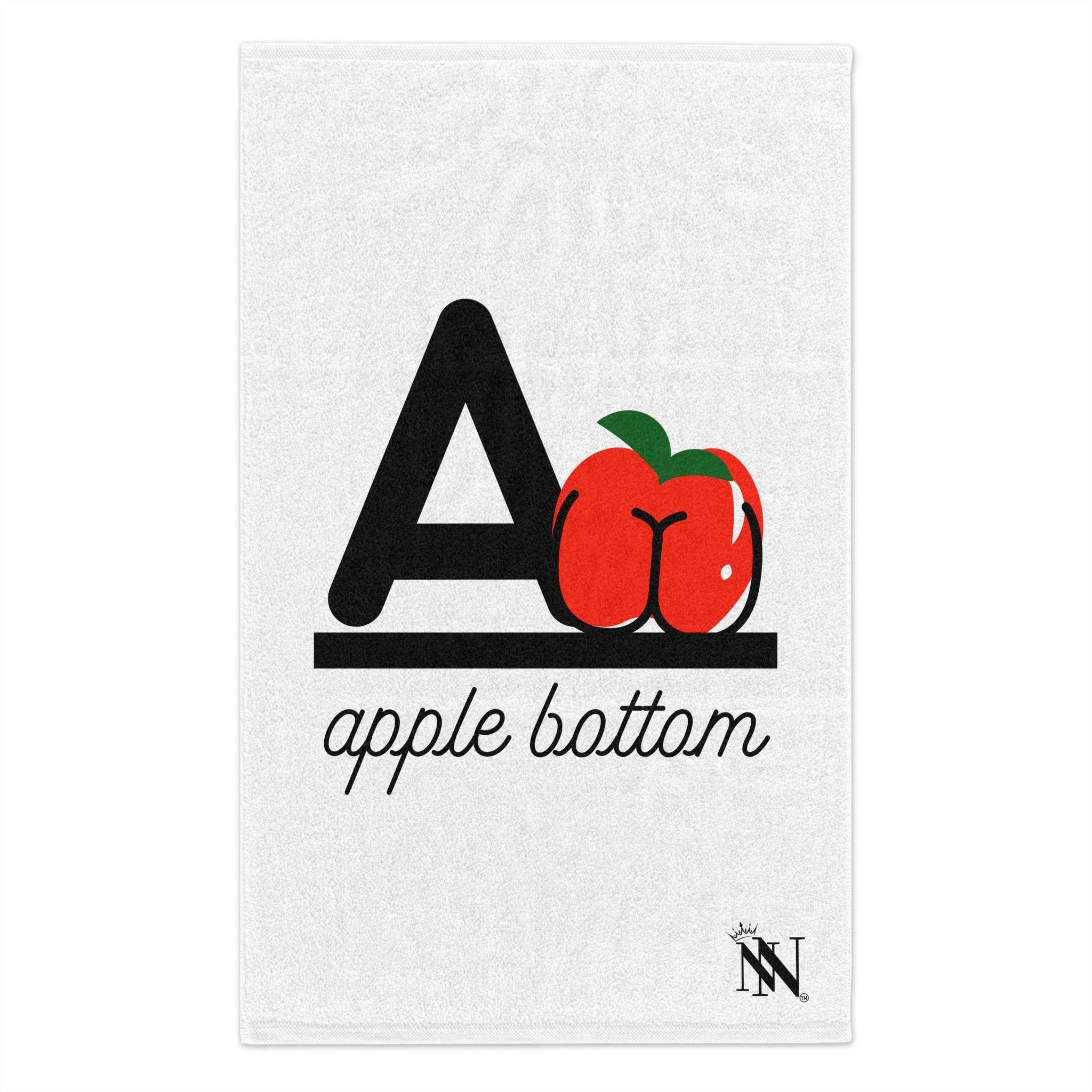 A is for Apple | Mix & Match Soft Fun-Flirty Lovers’ Towels