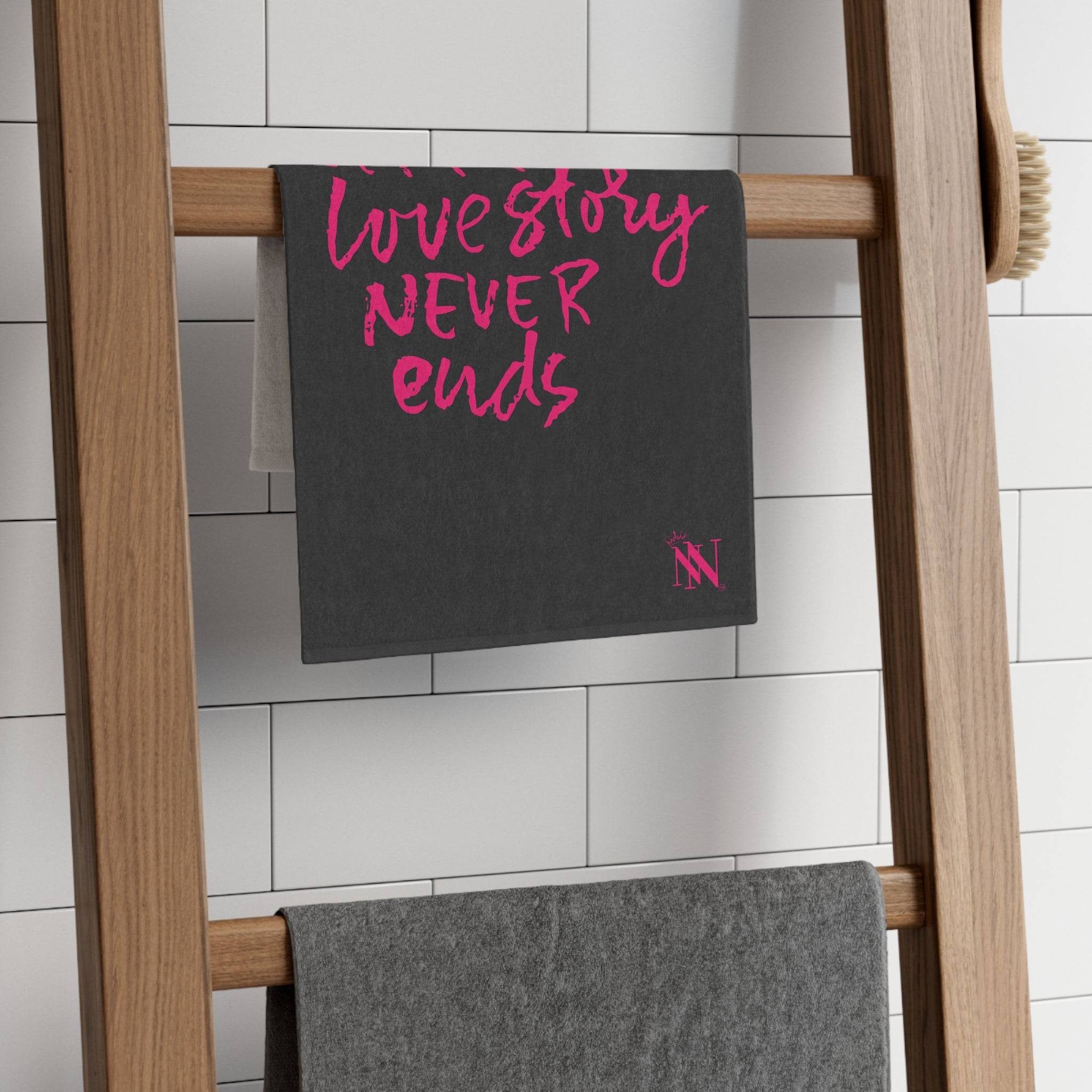 A True Love Story Never Ends | Mix & Match Soft Fun-Flirty Lovers’ Towels