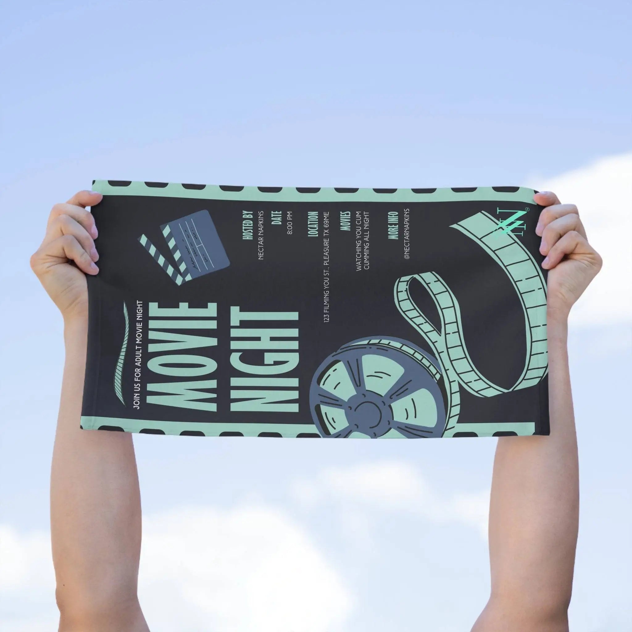 Adult Movie Night | Mix & Match Soft Fun-Flirty Lovers’ Towels