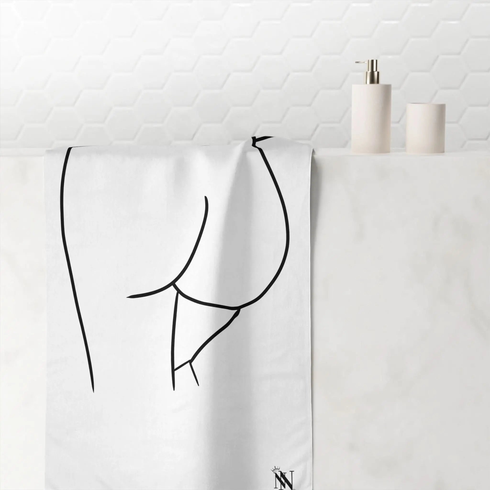 All Ass! | Mix & Match Naughty XL Fun-Flirty Lovers’ Towels