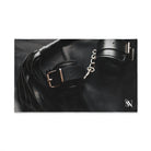 All Black Leather Bondage | Mix & Match Original Fun-Flirty Lovers’ Towels