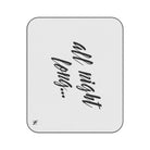 All Night Long... | Mix Match Fun-Flirty Lovers’ Water-Resistant Blankets