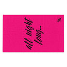 All Night Long... Pink Mix & Match Soft Sex Towels | Flirty Lovers’ Gifts