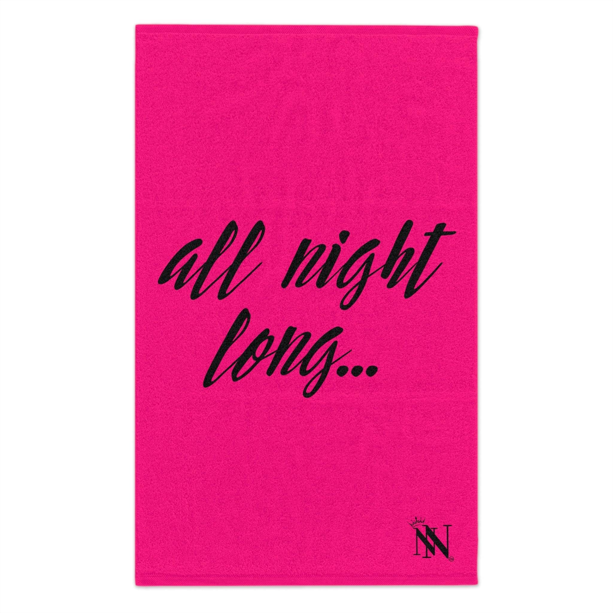 All Night Long... Pink Mix & Match Soft Sex Towels | Flirty Lovers’ Gifts
