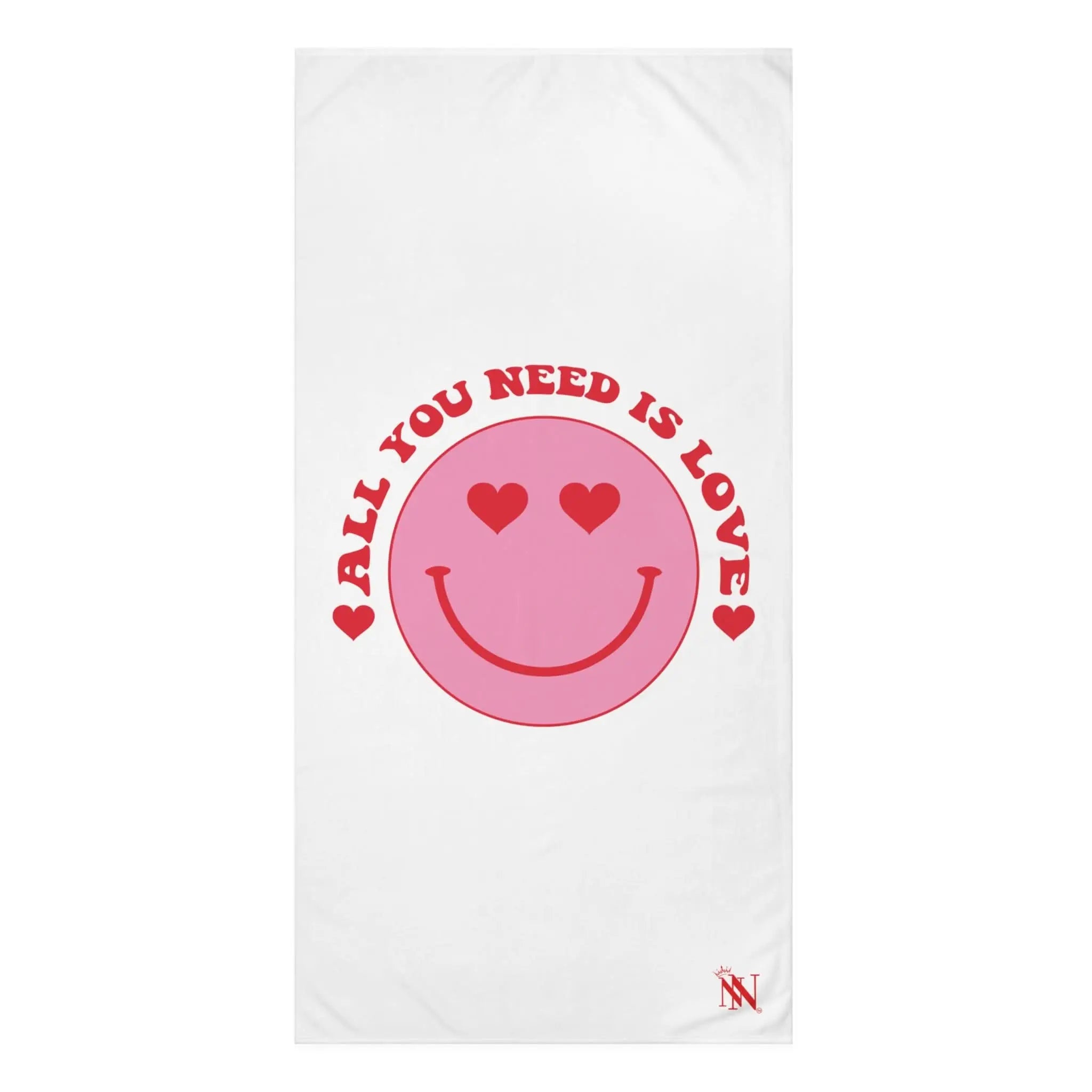 All You Need Is Love Emoji | Mix & Match Naughty XL Fun-Flirty Lovers’ Towels