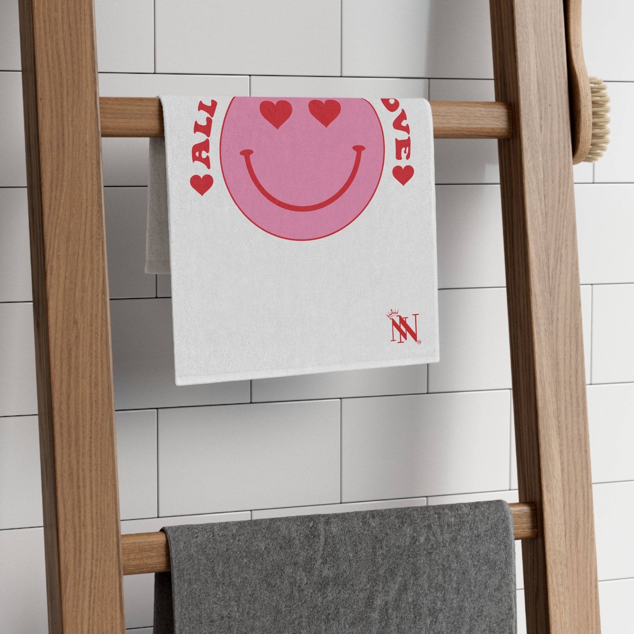 All You Need is Love Emoji | Mix & Match Soft Fun-Flirty Lovers’ Towels