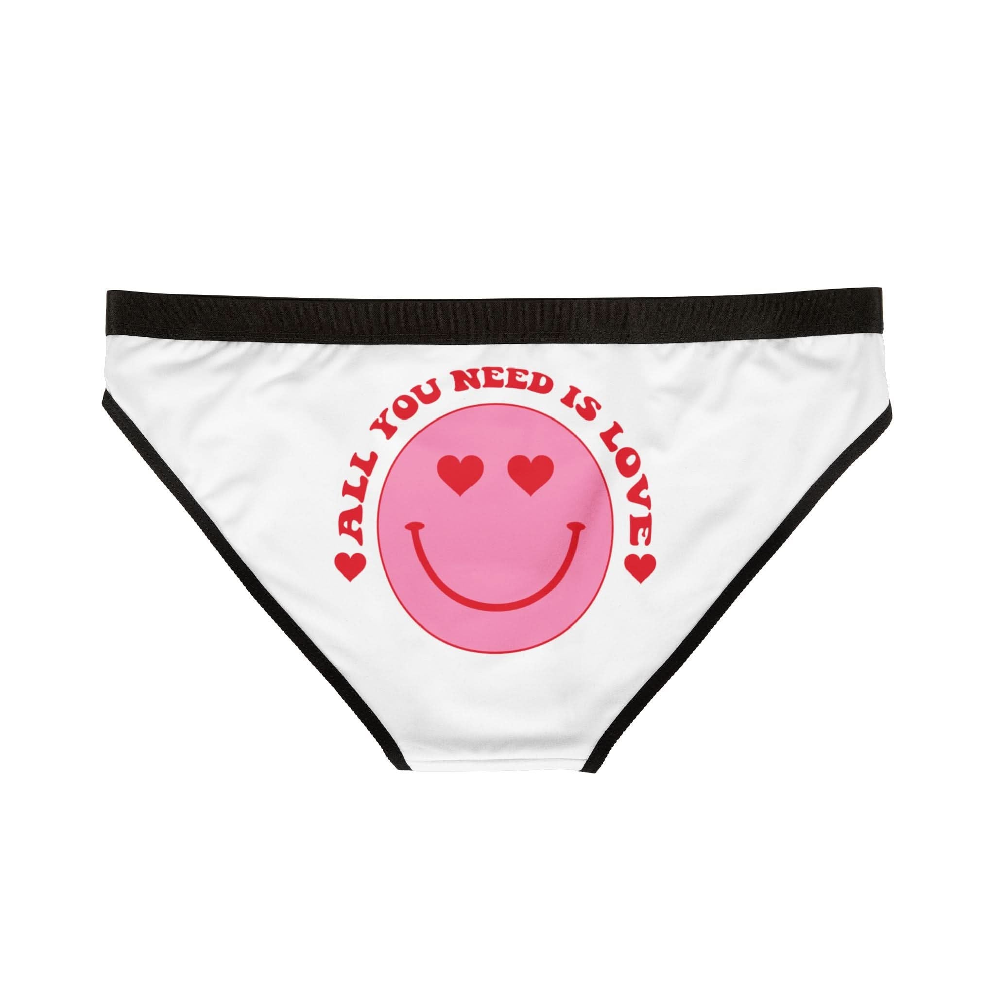 All You Need Is Love Emoji | Mix & Match Women’s Fun-Flirty Lovers’ Panties