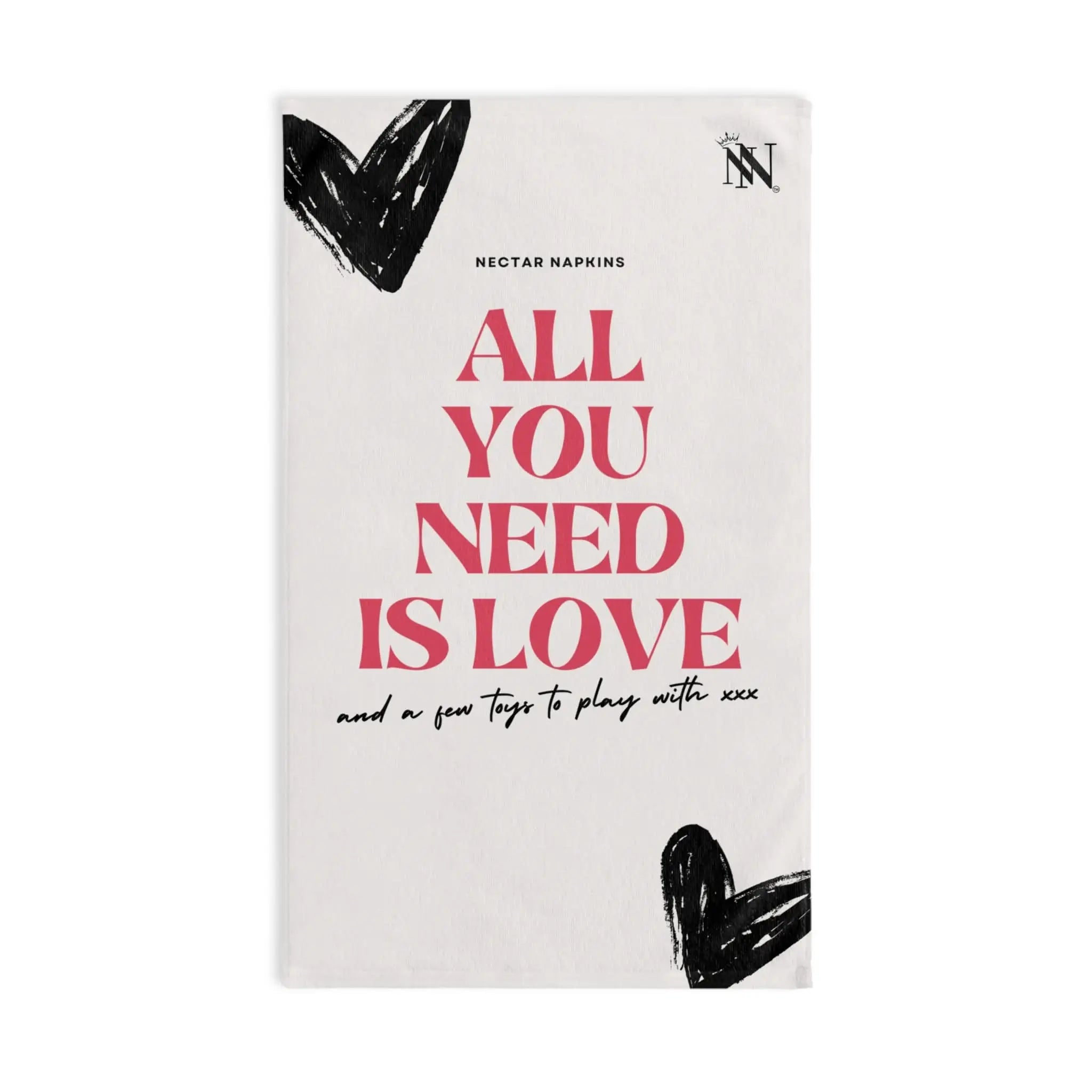 All You Need Is Love | Mix & Match Original Fun-Flirty Lovers’ Towels