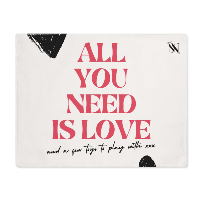 All You Need Is Love | Mix & Match Playful Fun-Flirty Lovers’ Toy Mats