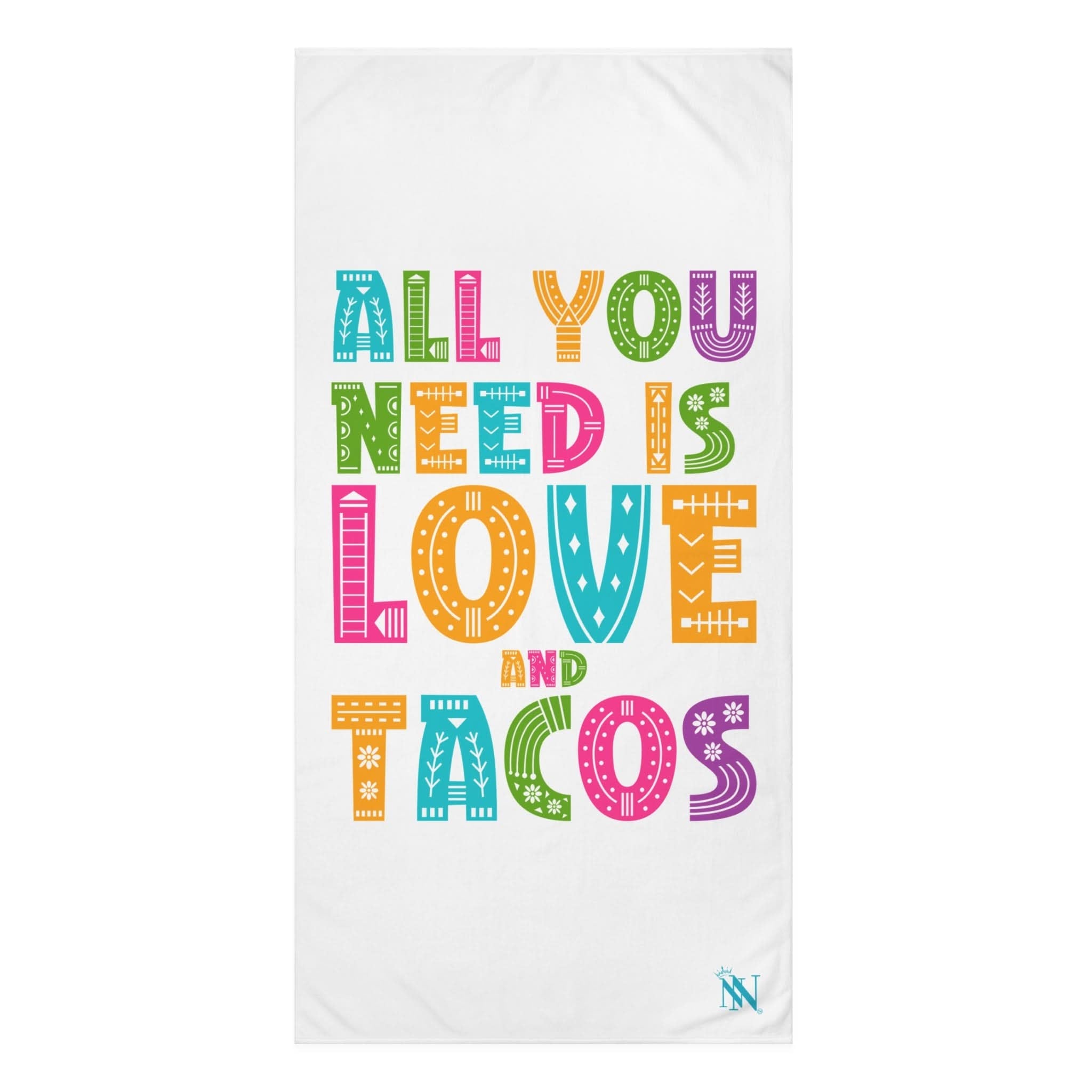 All You Need Is Love & Tacos | Mix & Match Naughty XL Fun-Flirty Lovers’ Towels