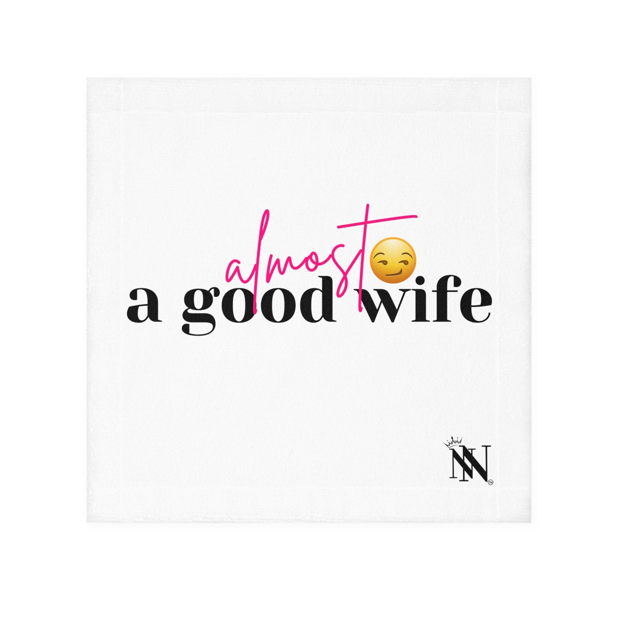 Almost a Good Wife Emoji | Mix & Match Lils’ Fun-Flirty Lovers’ Towels
