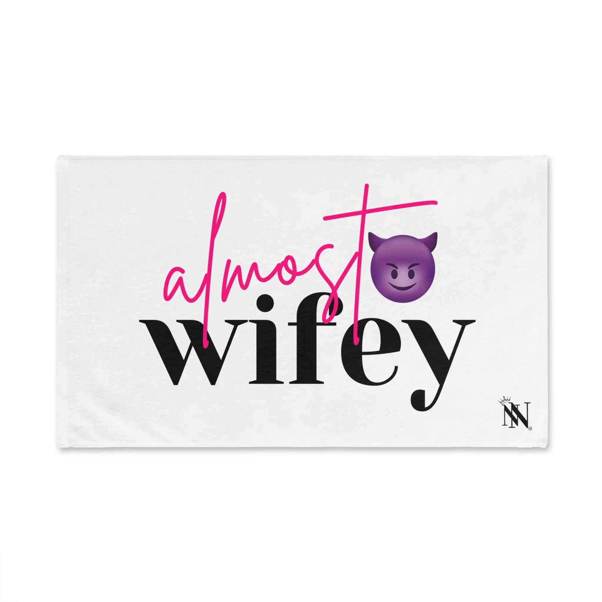 Almost Wifey Bachelorette Emoji | Mix & Match Original Fun-Flirty Lovers’ Towels