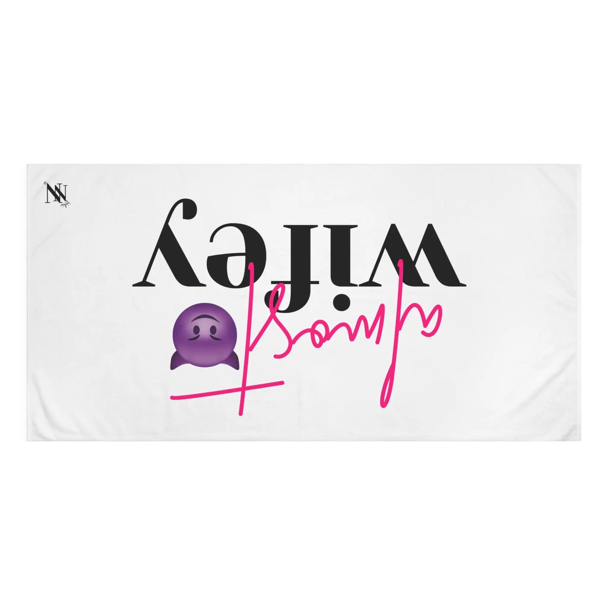 Almost Wifey Bachelorette Emoji | Mix & Match XL Fun-Flirty Lovers’ Towels
