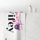 Almost Wifey Bachelorette Emoji | Mix & Match XL Fun-Flirty Lovers’ Towels