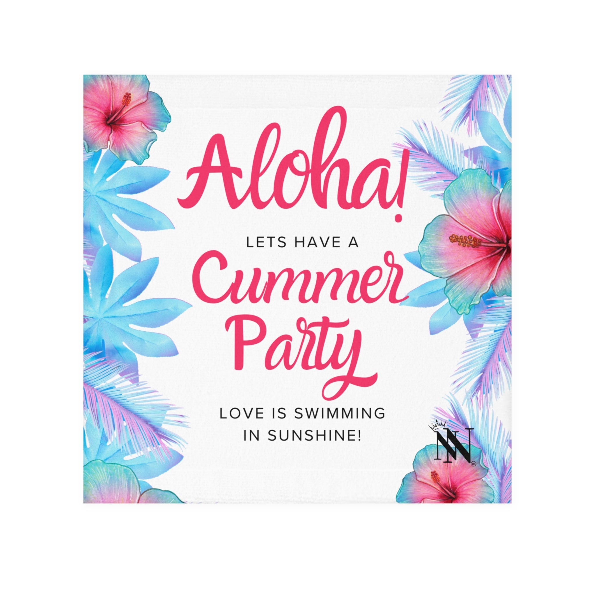 Aloha! Cummer Party | Mix & Match Lils’ Fun-Flirty Lovers’ Towels
