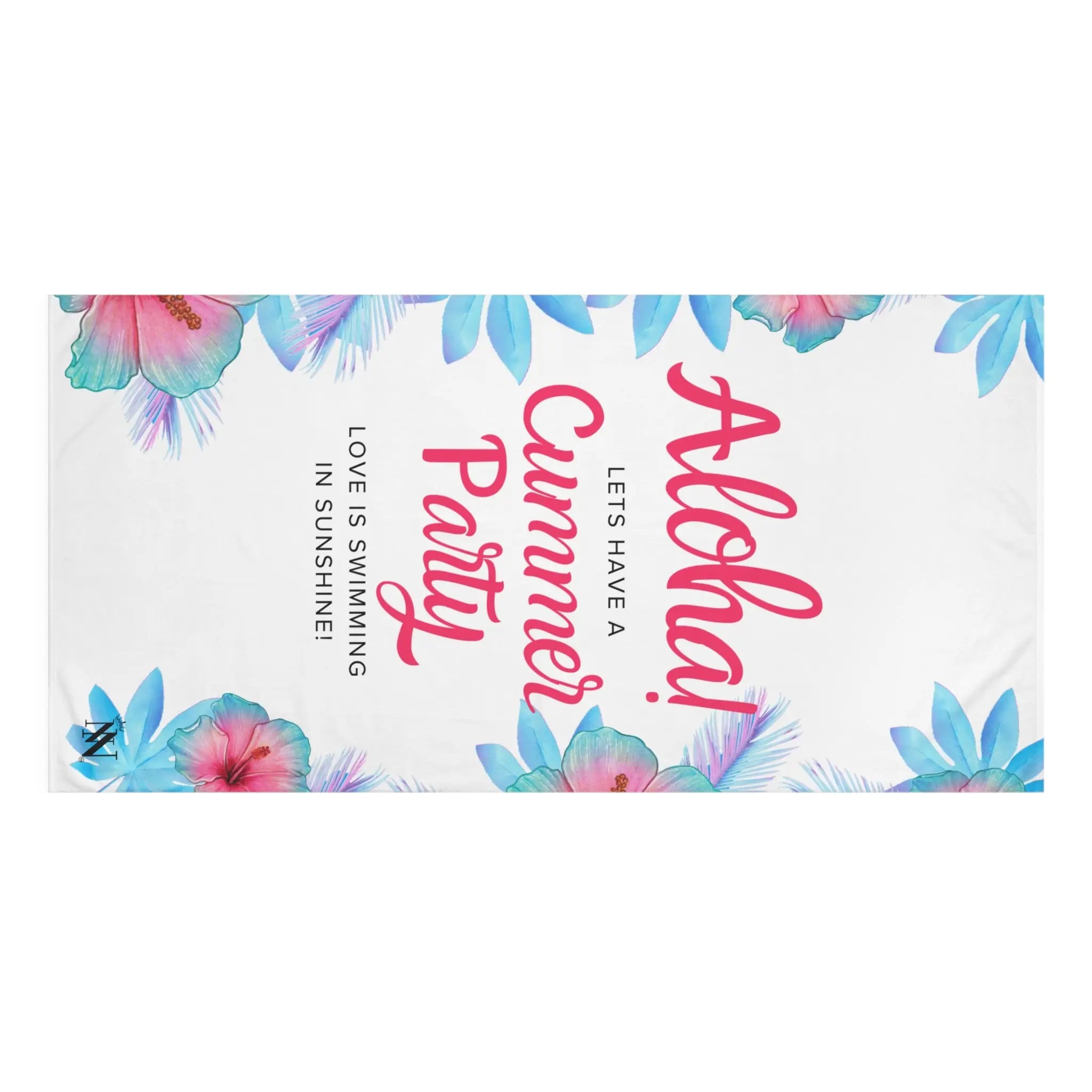 Aloha! Cummer Party | Mix & Match XL Fun-Flirty Lovers’ Towels