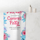 Aloha! Cummer Party | Mix & Match XL Fun-Flirty Lovers’ Towels