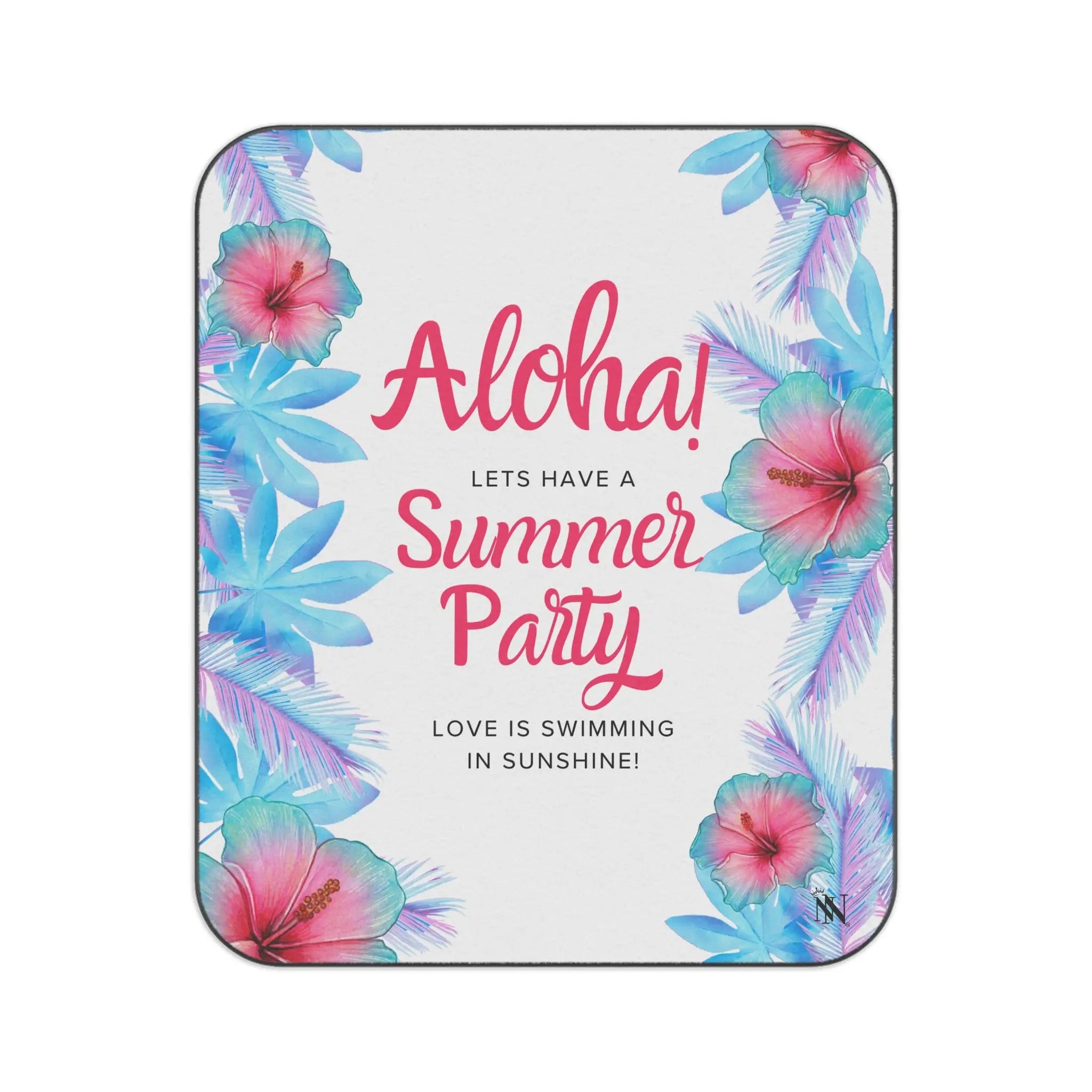 Aloha! Summer Party | Mix Match Fun-Flirty Lovers’ Water-Resistant Blankets