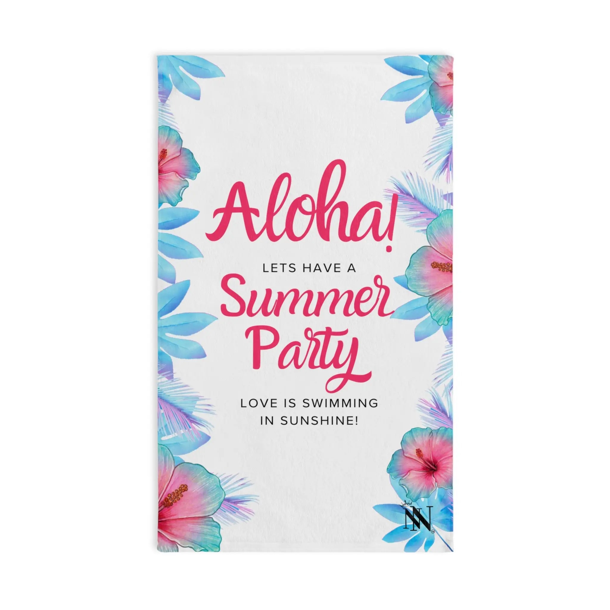 Aloha! Summer Party | Mix & Match Original Fun-Flirty Lovers’ Towels
