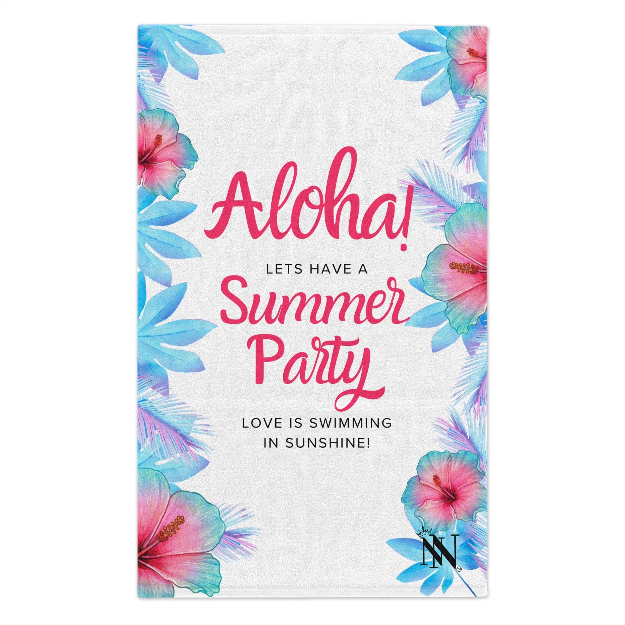 Aloha! Summer Party | Mix & Match Soft Fun-Flirty Lovers’ Towels