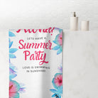 Aloha! Summer Party | Mix & Match XL Fun-Flirty Lovers’ Towels