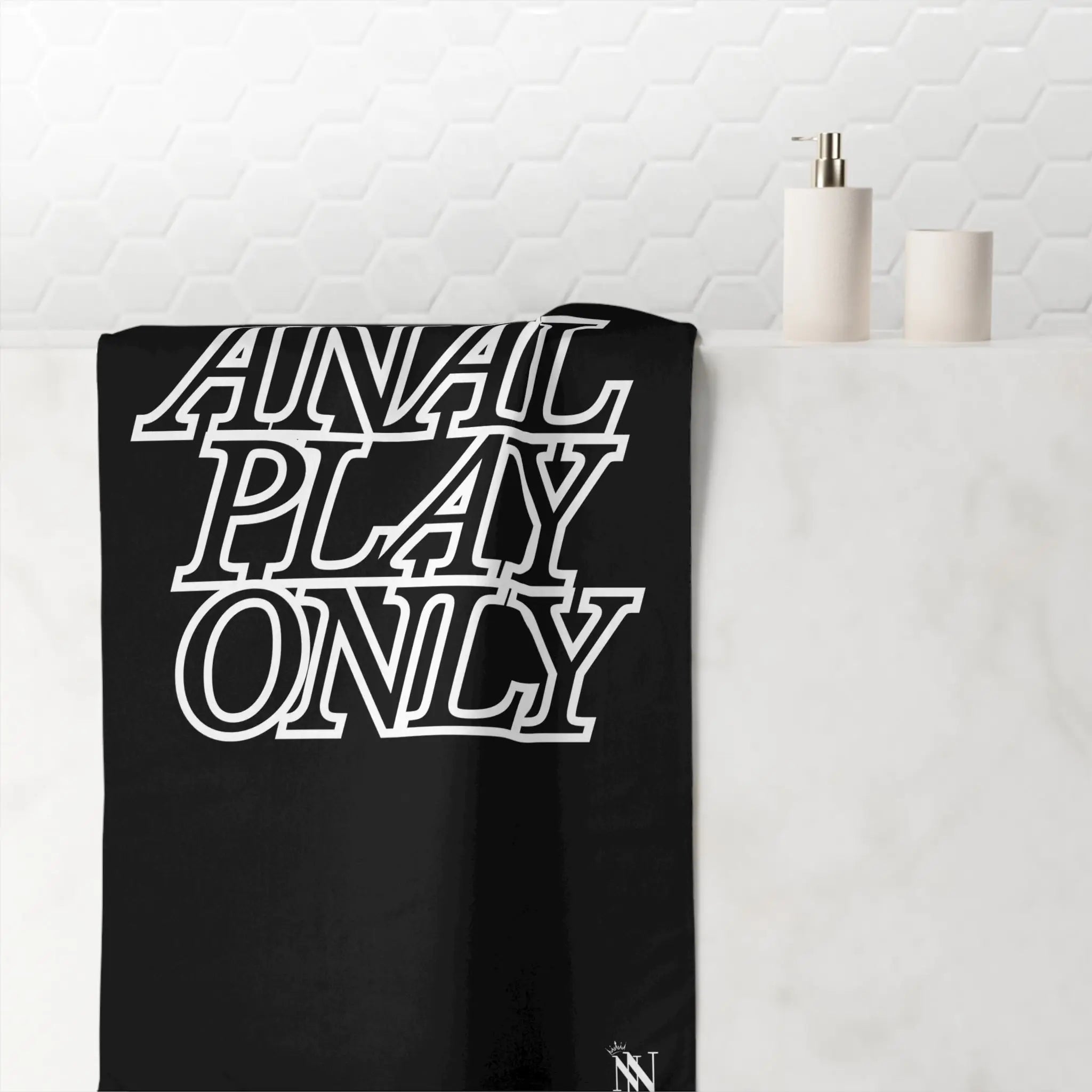 Anal Play Only | Mix & Match XL Fun-Flirty Lovers’ Towels