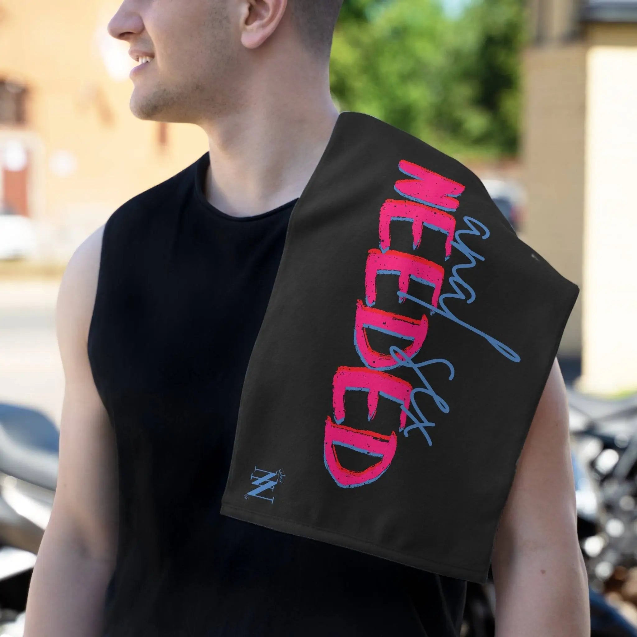 Anal Sex Needed Black | Mix & Match Soft Sex Towels | Flirty Lovers’ Gifts