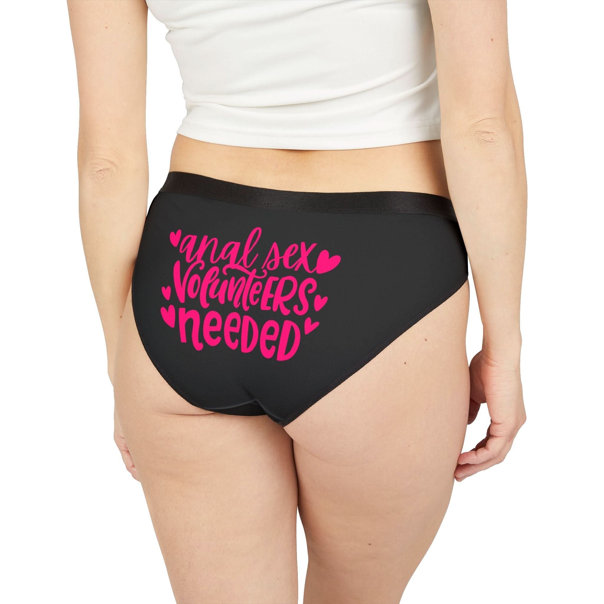 Anal Sex Volunteers Needed | Mix & Match Women’s Fun-Flirty Lovers’ Panties