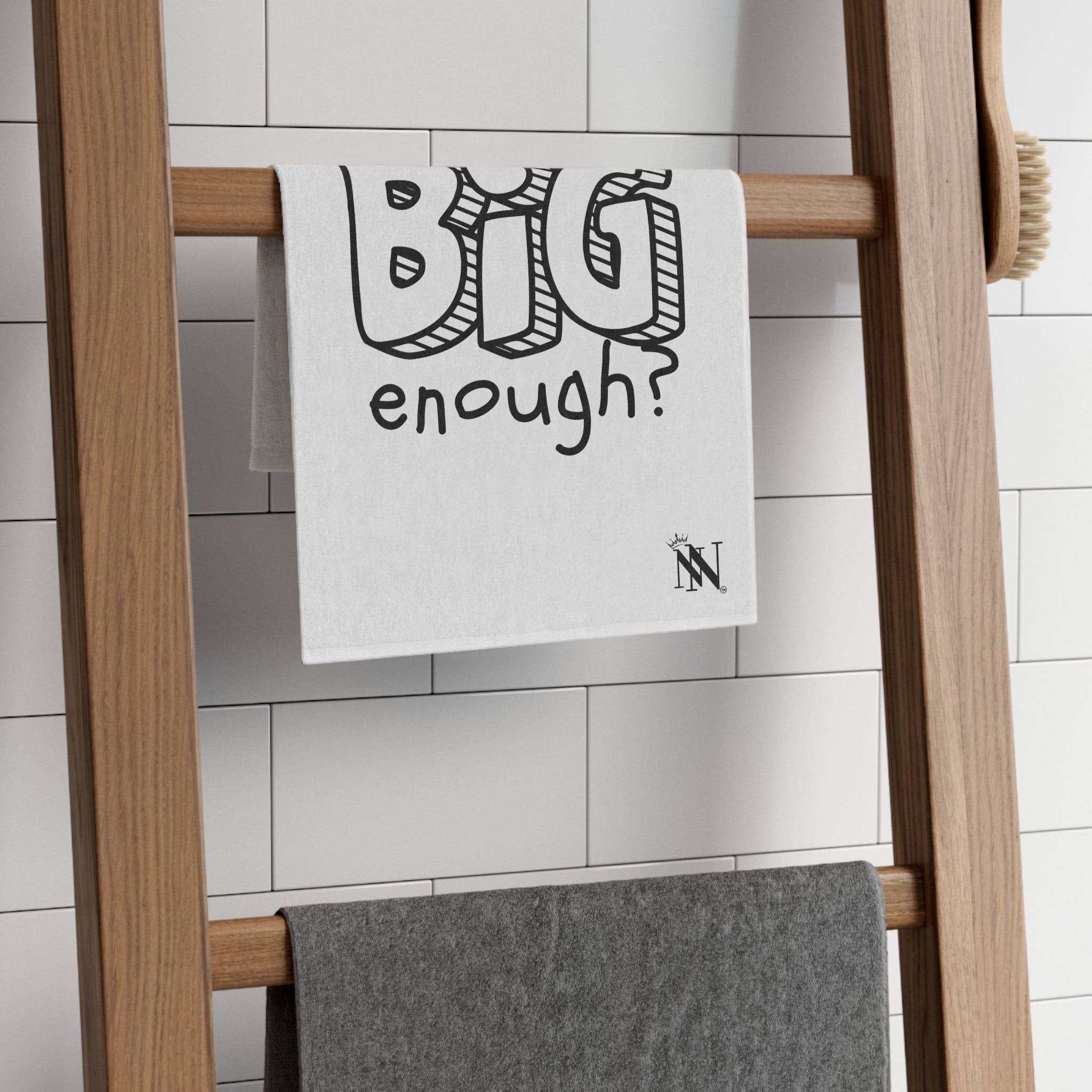 Are You Big Enough? | Mix & Match Soft Fun-Flirty Lovers’ Towels