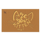 Are You Kitten Me? Light Brown | Mix & Match Soft Fun-Flirty Lovers’ Towels