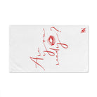 Are You Ready? Kiss Mark | Mix & Match Original Fun-Flirty Lovers’ Towels