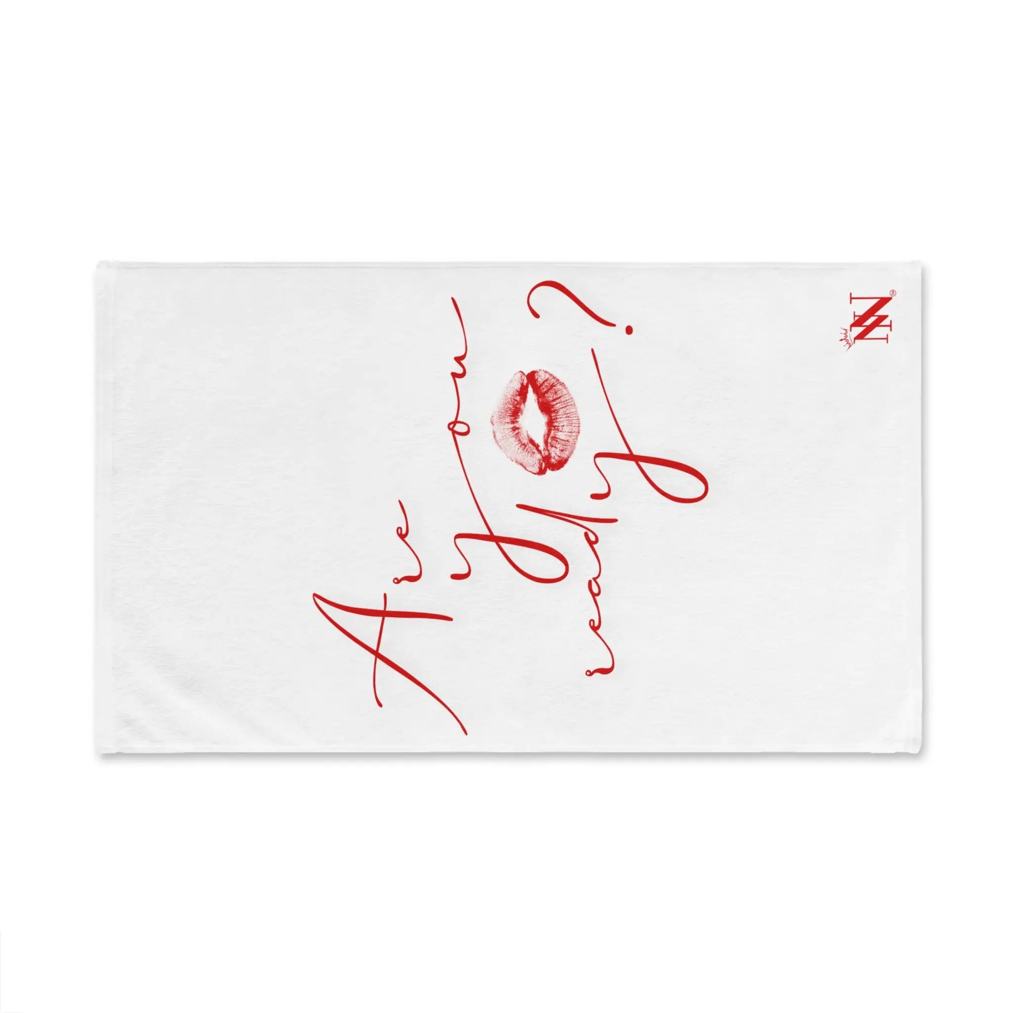 Are You Ready? Kiss Mark | Mix & Match Original Fun-Flirty Lovers’ Towels