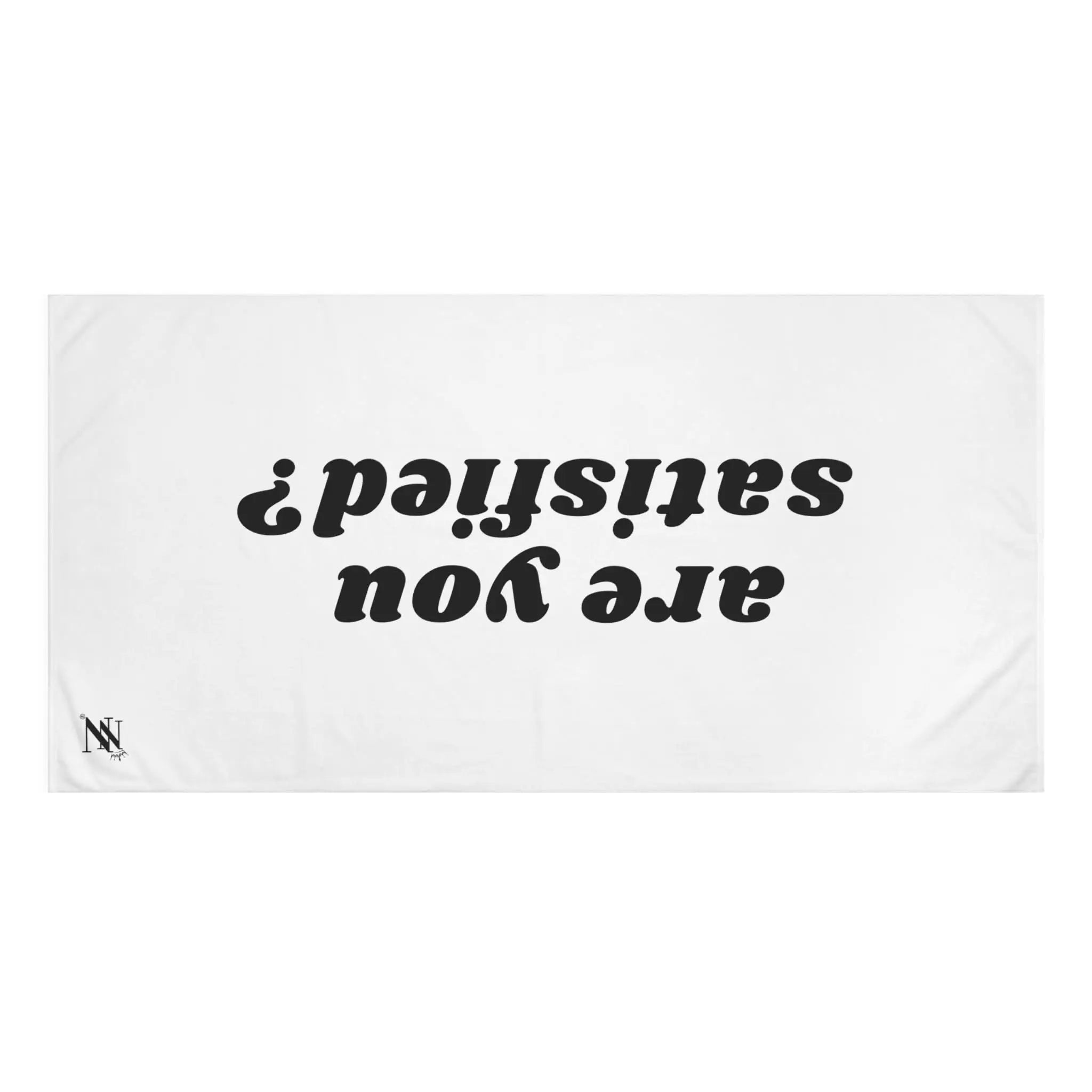 Are You Satisfied? | Mix & Match Naughty XL Fun-Flirty Lovers’ Towels
