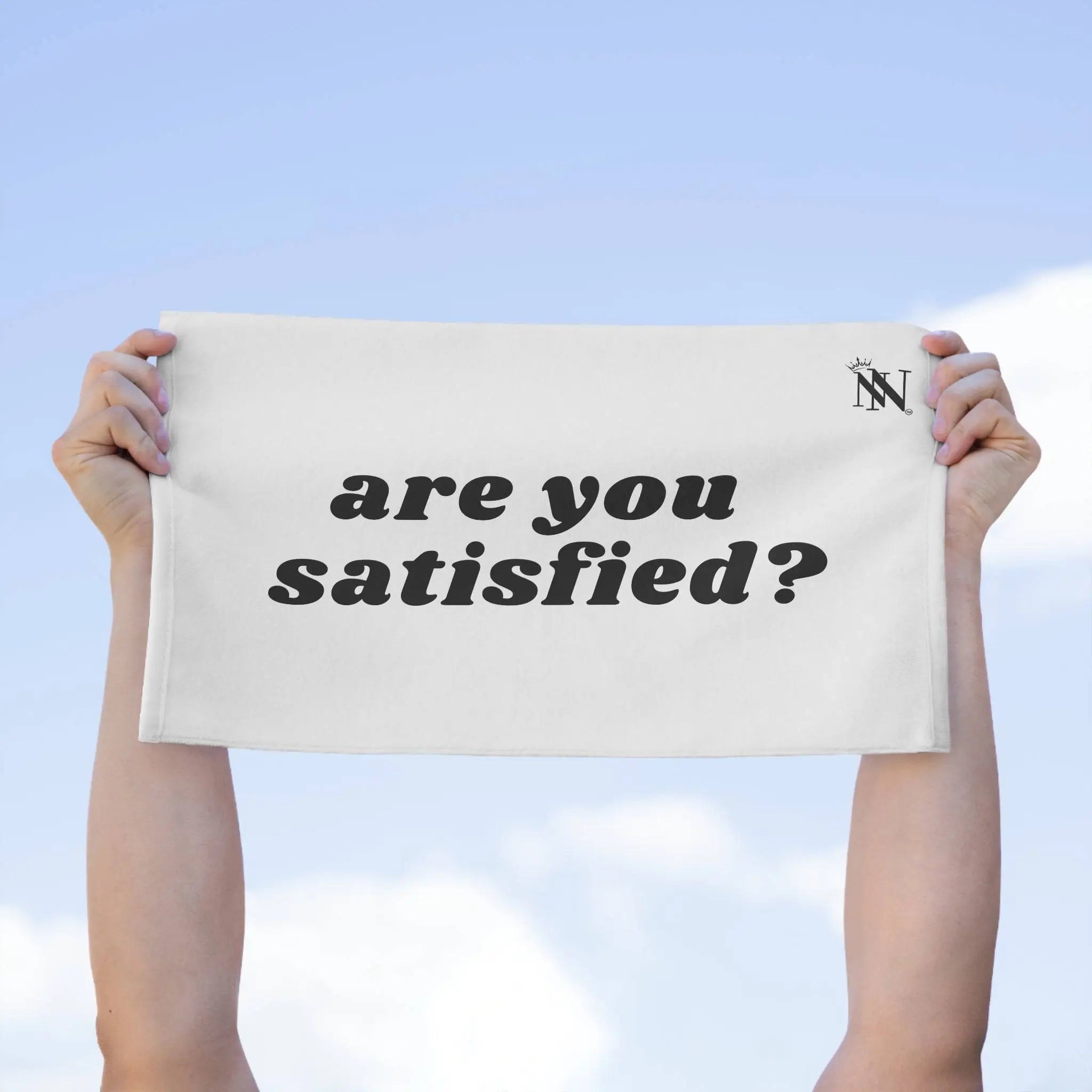 Are You Satisfied? | Mix & Match Soft Fun-Flirty Lovers’ Towels