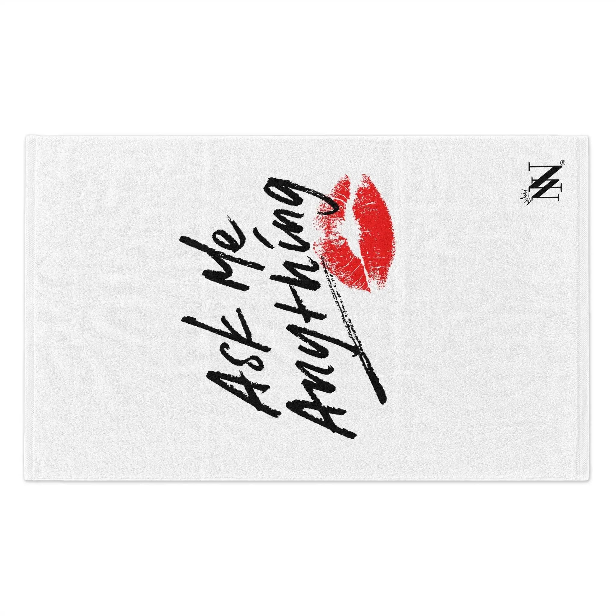 Ask Me Anything? | Mix & Match Soft Fun-Flirty Lovers’ Towels