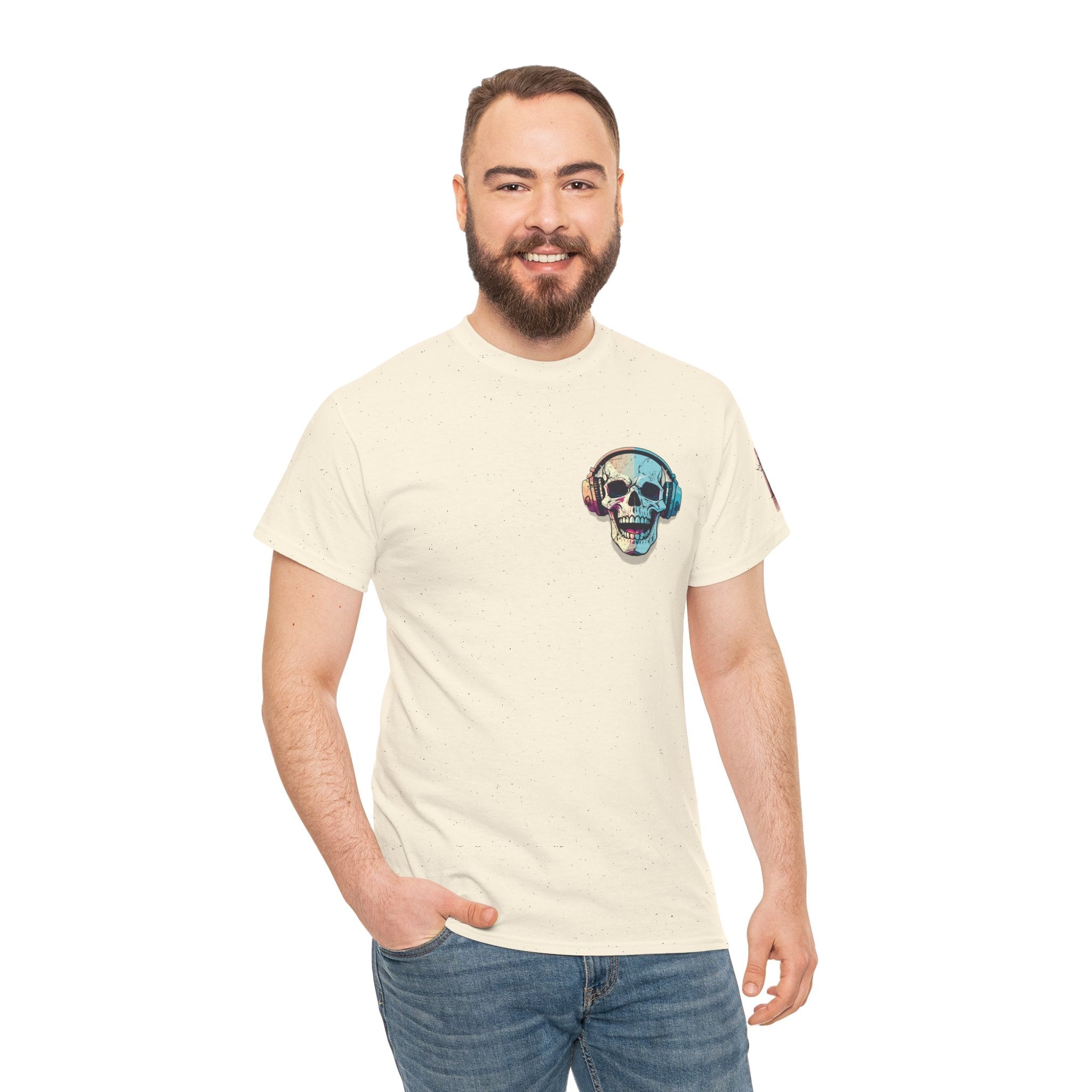 Audiophile Skull | Mix & Match 100% Cotton Unisex Fun-Flirty Lovers’ Tees