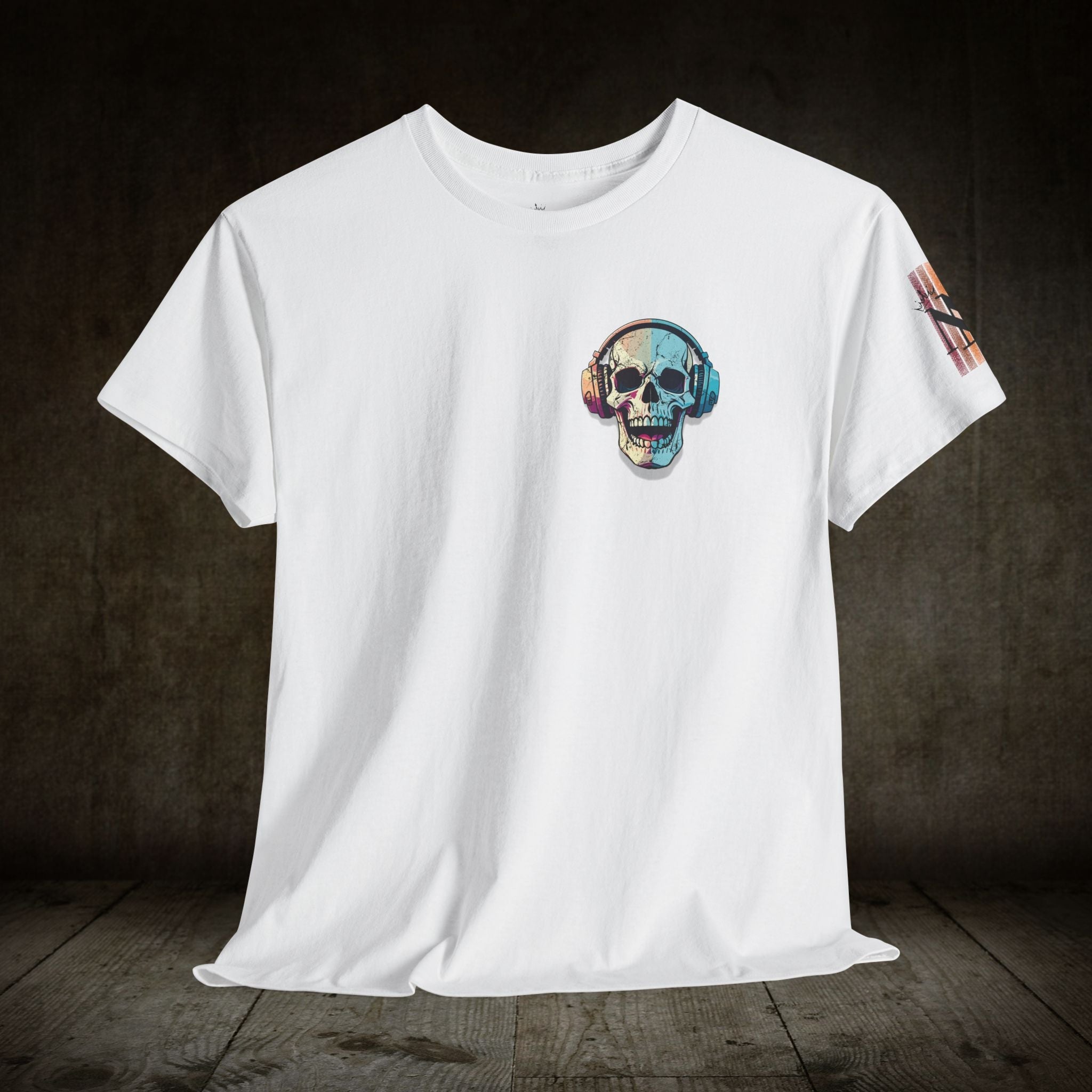 Audiophile Skull | Mix & Match 100% Cotton Unisex Fun-Flirty Lovers’ Tees