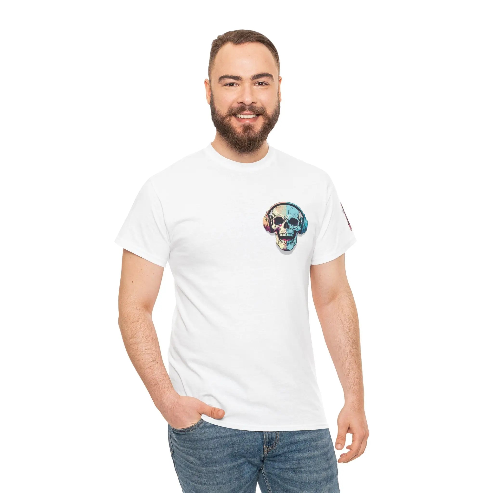 Audiophile Skull | Mix & Match 100% Cotton Unisex Fun-Flirty Lovers’ Tees