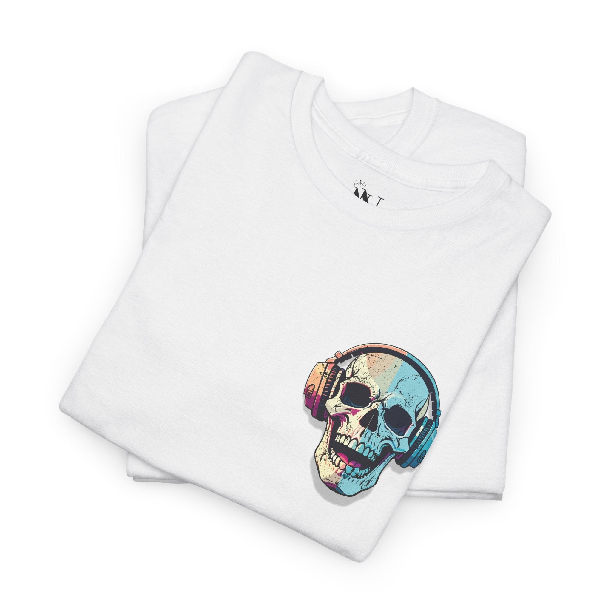 Audiophile Skull | Mix & Match 100% Cotton Unisex Fun-Flirty Lovers’ Tees