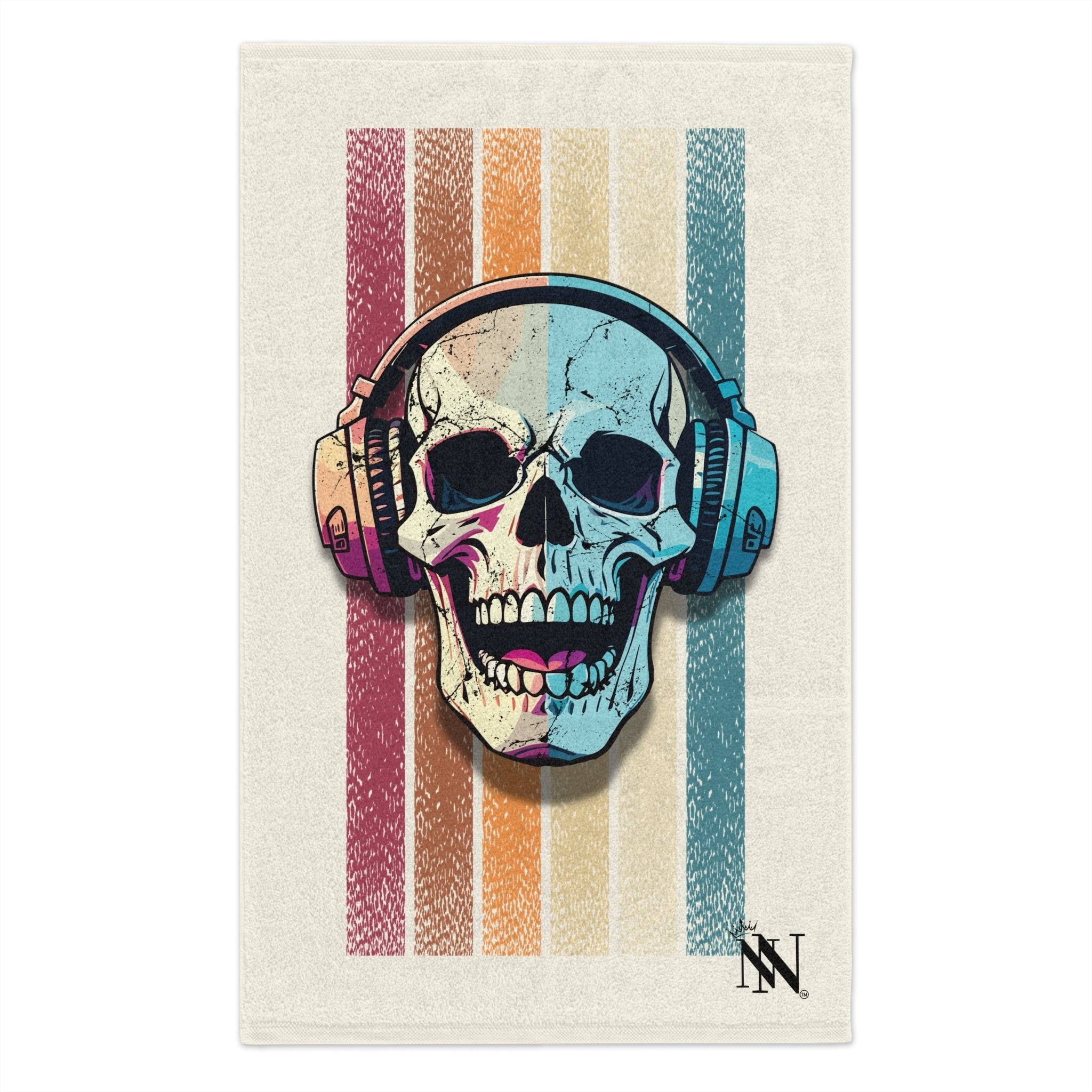 Audiophile Skull | Mix & Match Soft Fun-Flirty Lovers’ Towels