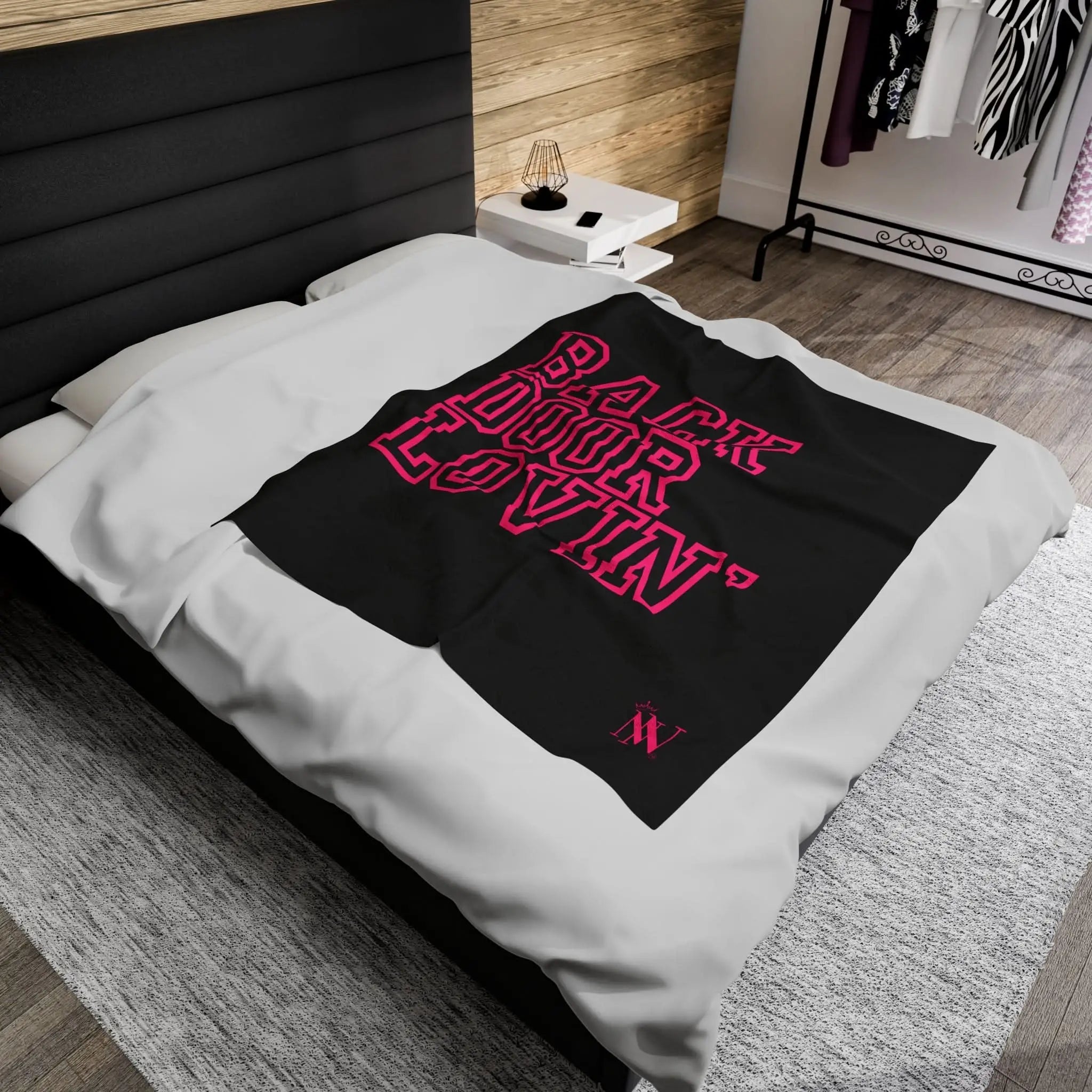 Back Door Lovin’ | Mix & Match Fun-Flirty Lovers’ Blankets