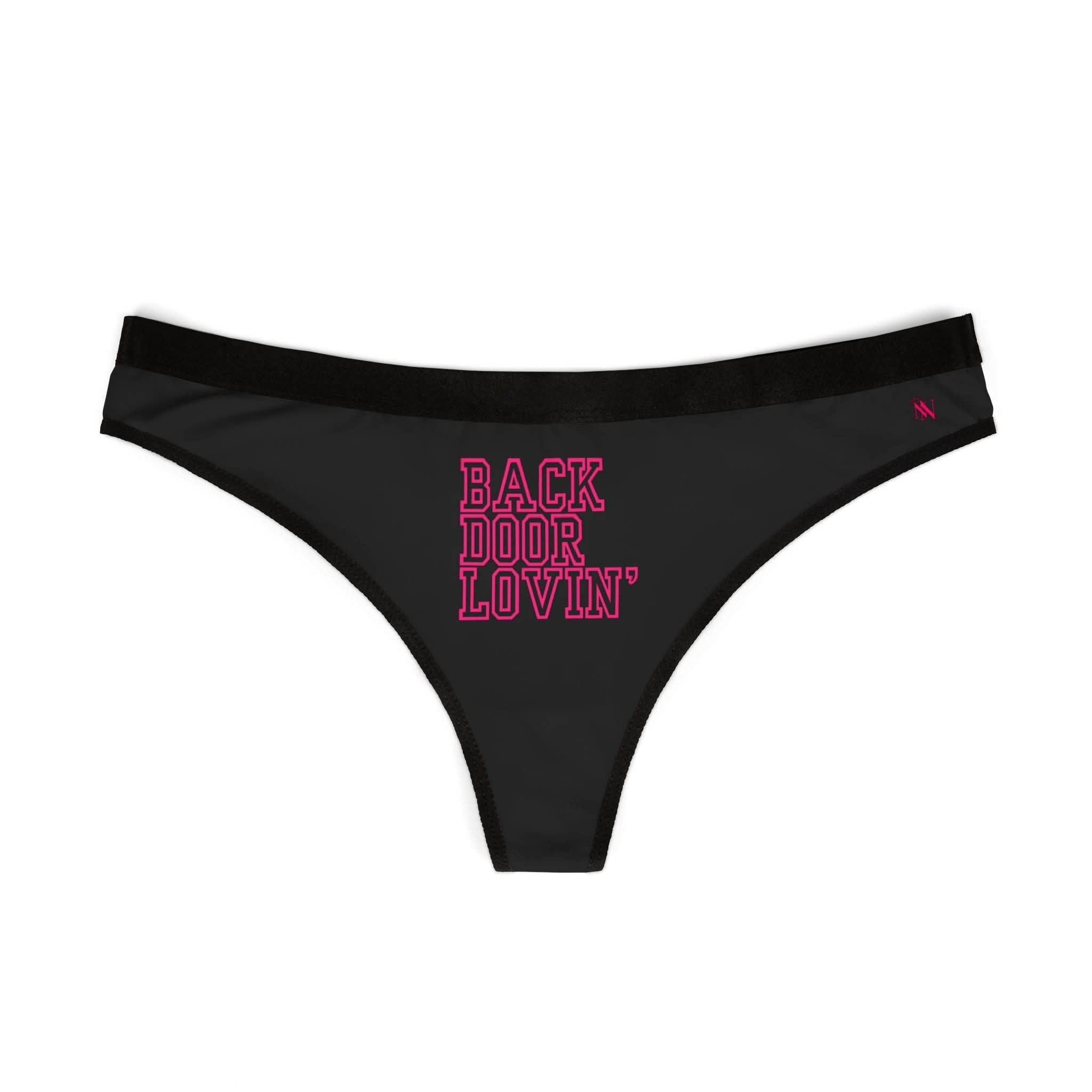 Back Door Lovin’ | Mix & Match Women’s Fun-Flirty Lovers’ Thongs