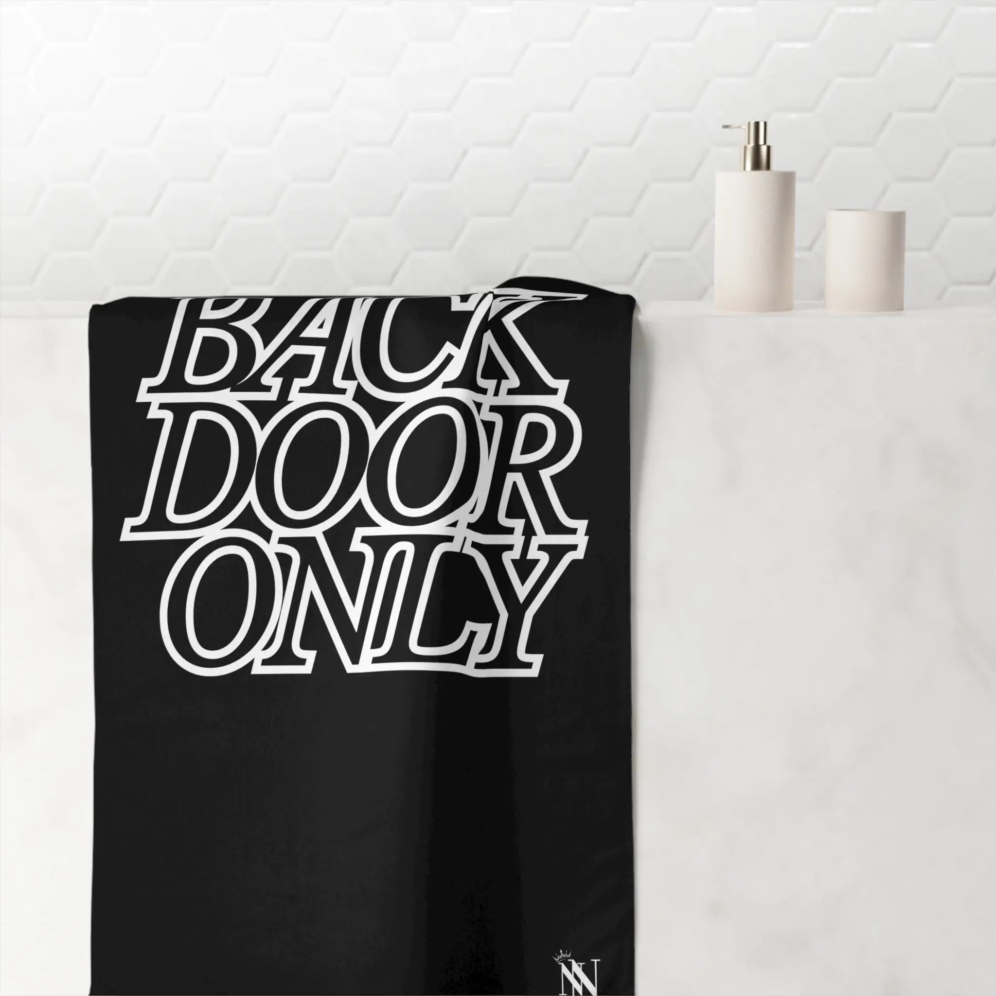 Back Door Only | Mix & Match XL Fun-Flirty Lovers’ Towels