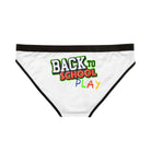 Back to School Play | Mix & Match Women’s Fun-Flirty Lovers’ Panties