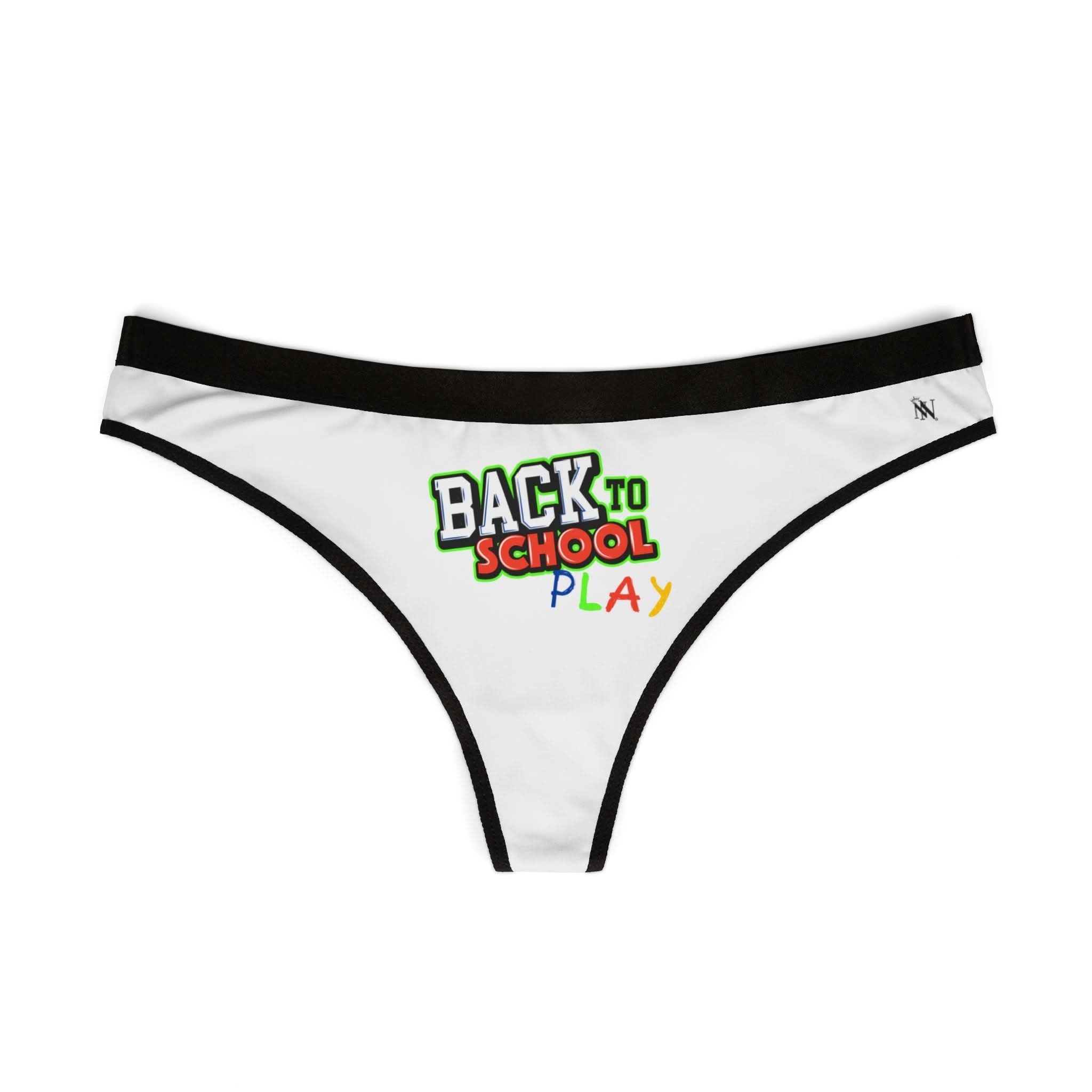 Back To School Play | Mix & Match Women’s Fun-Flirty Lovers’ Thongs