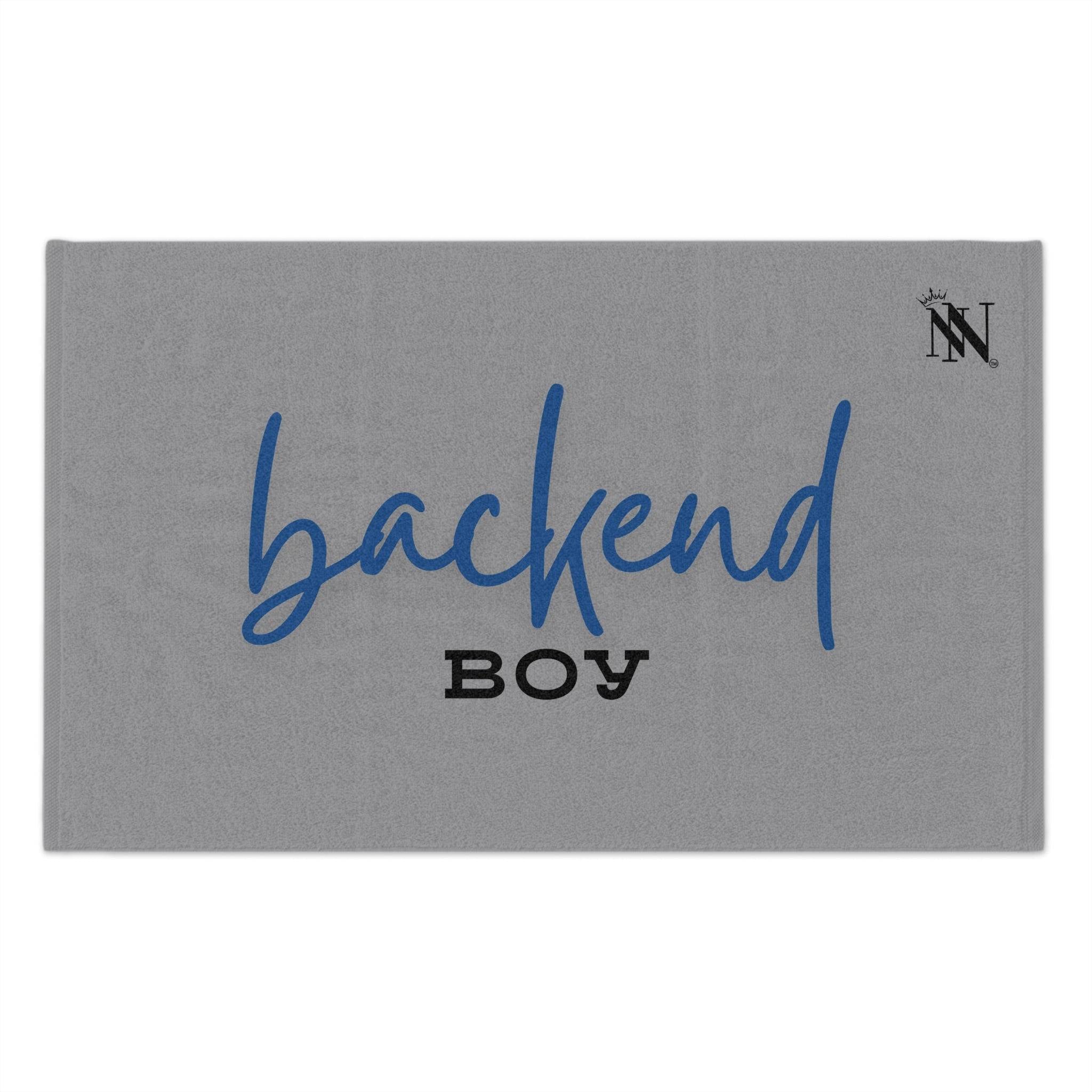 Backend Boy Grey Mix & Match Soft Sex Towels | Naughty Lovers’ Gifts
