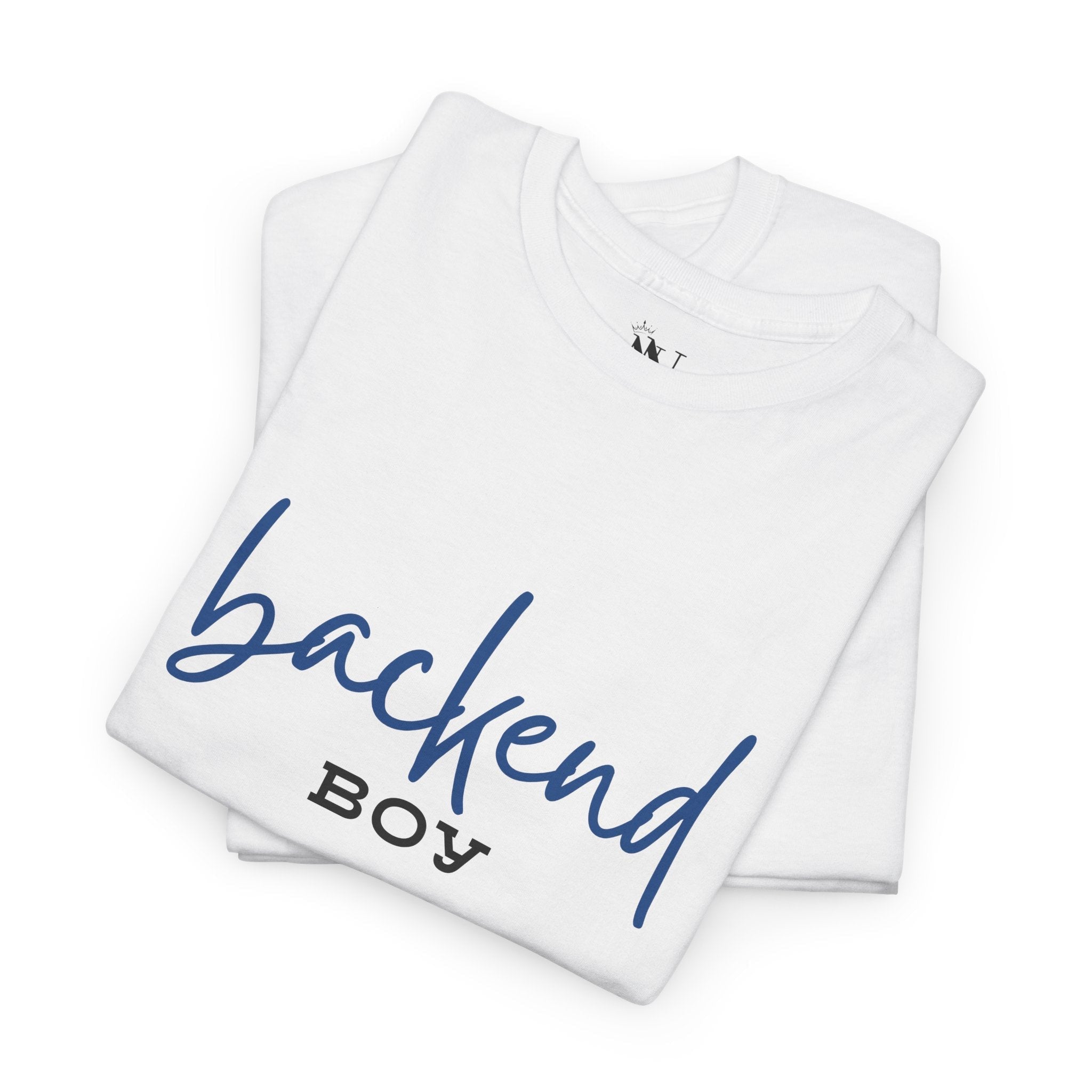Backend Boy | Mix & Match 100% Cotton Unisex Fun-Flirty Lovers’ Tees
