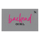 Backend Girl Grey Mix & Match Soft Sex Towels | Naughty Lovers’ Gifts