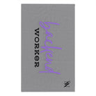 Backend Worker Grey Mix & Match Soft Sex Towels | Naughty Lovers’ Gifts