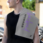 Backend Worker Grey Mix & Match Soft Sex Towels | Naughty Lovers’ Gifts